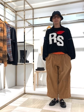 fujisakiさんの（RAF SIMONS | ラフシモンズ）を使ったコーディネート