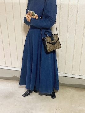 ブラウンさん（レディース・155cm）の春コーディネート