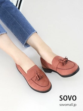 「SOVOMALLのアイテム」を使った、ソヴォさん（レディース・165cm）の夏コーディネート