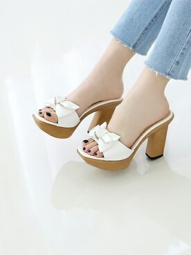 「SOVOMALLのアイテム」を使った、ソヴォさん（レディース・165cm）の夏コーディネート