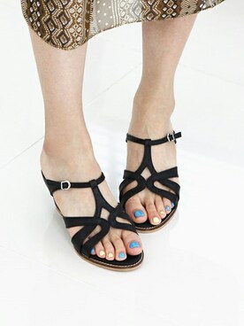 「SOVOMALLのアイテム」を使った、ソヴォさん（レディース・165cm）の夏コーディネート