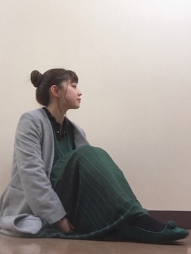 けいさん（レディース・155cm）の冬コーディネート