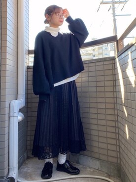 けいさん（レディース・155cm）の冬コーディネート