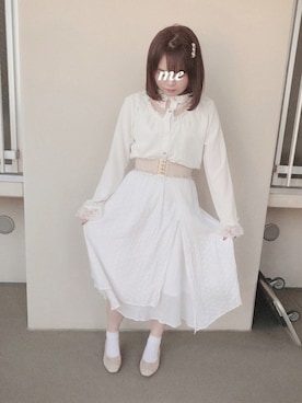 「nice claup」｜E m i r iさん（レディース・150cm・10代）の夏コーディネート