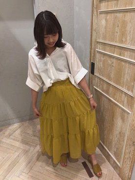 mikaさん（レディース・158cm）の夏コーディネート