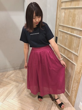 mikaさん（レディース・158cm）の夏コーディネート