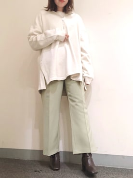 mikaさん（レディース・158cm）の冬コーディネート