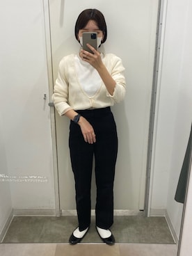 「ジーユーコーデ」｜「アイテム（アナログ腕時計）」を使った、ayu さん（レディース・160cm）の秋コーディネート