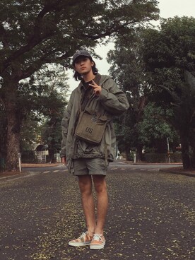 「高雄」｜吳さん（メンズ・168cm）の冬コーディネート