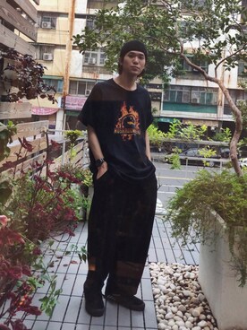 「高雄」｜吳さん（メンズ・168cm）の春コーディネート