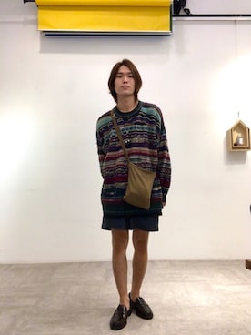 「高雄」｜吳さん（メンズ・168cm）の秋コーディネート