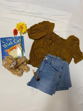 「H&M（エイチ・アンド・エム）のアイテム（腕時計）」を使った、hiiさん（レディース・160cm）の夏コーディネート