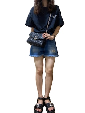 「H&M（エイチ・アンド・エム）のアイテム（腕時計）」を使った、hiiさん（レディース・160cm）の夏コーディネート