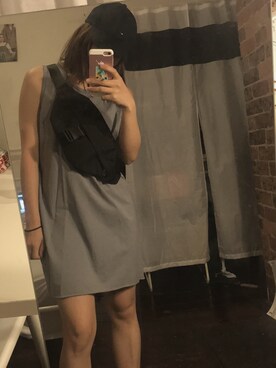 「アクティブ」｜「アイテム（ワンピース）」を使った、gmさん（レディース・157cm）の夏コーディネート