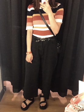 「teva」｜gmさん（レディース・157cm）の冬コーディネート