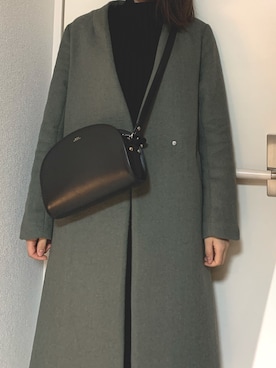 「BEAMS（ビームス）のアイテム（その他アウター）」を使った、gmさん（レディース・159cm）の冬コーディネート
