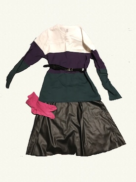 べるみさん（レディース・160cm）の冬コーディネート