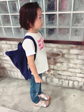 ⛅️くうにこ🌈さん(キッズ・104cm)の夏コーディネート