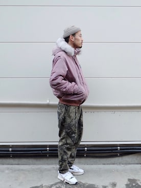 「bal（バル）のアイテム（ジャケット/アウター）」を使った、JIONさん（メンズ・185cm）の冬コーディネート