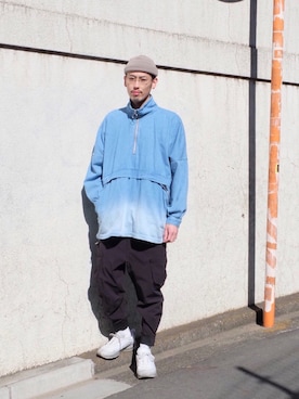 「POLIQUANT（ポリクアント）のアイテム」を使った、JIONさん（メンズ・185cm）の冬コーディネート