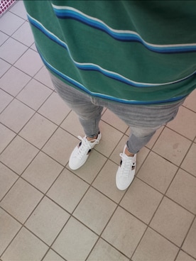 「PULL&BEAR（プルアンドベア）のアイテム（スニーカー）」を使った、Ryan SOさん（メンズ・182cm）の秋コーディネート