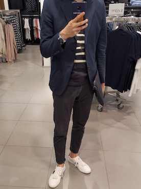 「PULL&BEAR（プルアンドベア）のアイテム（スニーカー）」を使った、Ryan SOさん（メンズ・182cm）の冬コーディネート