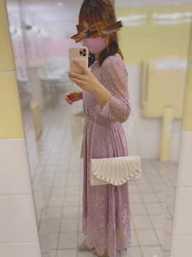 Rope Picnic ロペピクニック のドレスを使った人気ファッションコーディネート 髪型 ミディアムヘアー Wear