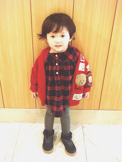 Kurukurugirl 無印良品のシャツワンピースを使ったコーディネート Wear