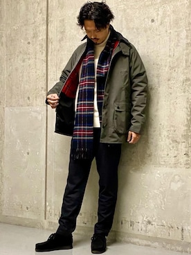 「一押しのアウタースタイル」｜「アイテム（その他アウター）」を使った、miyamoto_さん（メンズ・181cm）の冬コーディネート
