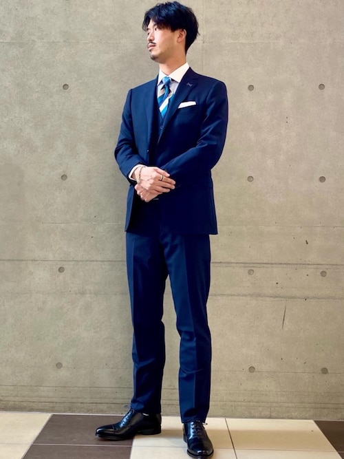 green label relaxing REDA セットアップスーツ ネイビー green label relaxing グリーンレーベルリラクシング REDA・フォーマル