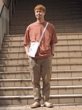 「■THE NORTH FACE」｜miyamoto_さん（メンズ・181cm）の夏コーディネート