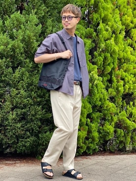 「ベーシック/トラッド」｜miyamoto_さん（メンズ・181cm）の夏コーディネート