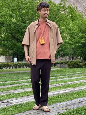 「ベーシック/トラッド」｜miyamoto_さん（メンズ・181cm）の夏コーディネート