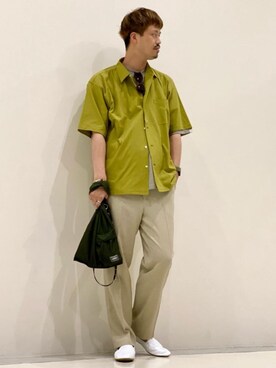 「ベーシック/トラッド」｜miyamoto_さん（メンズ・181cm）の夏コーディネート