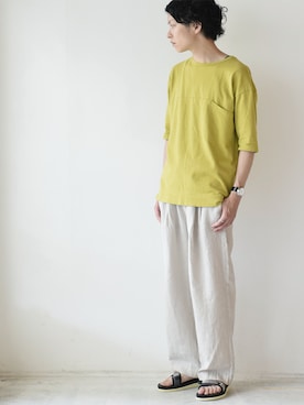 「suicoke（スイコック）のアイテム」を使った、naoさん（メンズ・179cm）の夏コーディネート