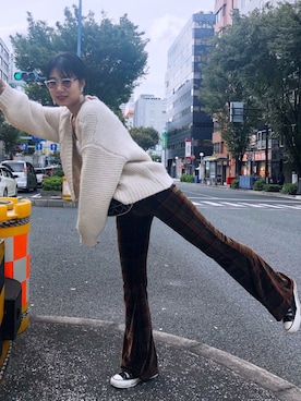 「アイテム（ピアス（両耳用））」を使った、MYさん（レディース・168cm・20代）の秋コーディネート
