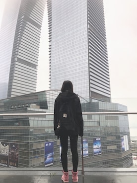 「Roots Canadaのアイテム（ジャケット/アウター）」を使った、-GOSICK-さん（レディース・169cm）の秋コーディネート