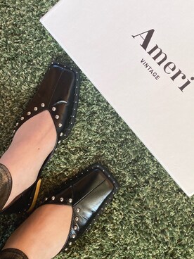 「Ameri（アメリ）のアイテム（その他シューズ）」を使った、kasumiさん（レディース・165cm）の冬コーディネート