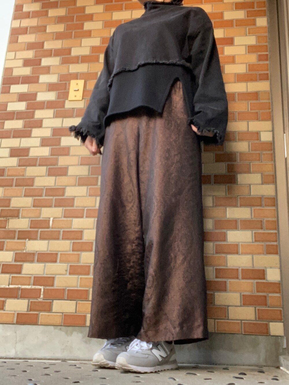 トップス Ameri DENIM SWEAT DOCKING TOP AMERI/アメリ】からデニムスウェットドッキングトップ入荷です