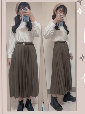 𝕞𝕚𝕔𝕒𝕒𝕒 🇹🇼さん（レディース・162cm）の秋コーディネート