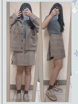 𝕞𝕚𝕔𝕒𝕒𝕒 🇹🇼さん（レディース・162cm）の冬コーディネート