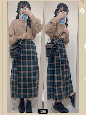 𝕞𝕚𝕔𝕒𝕒𝕒 🇹🇼さん（レディース・162cm）の冬コーディネート