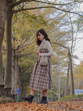 𝕞𝕚𝕔𝕒𝕒𝕒 🇹🇼さん（レディース・162cm）の冬コーディネート