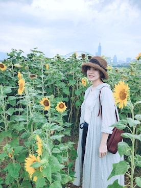 「SM2（エスエムツー）のアイテム（その他アウター）」を使った、Chine Chenさん（レディース・158cm）の秋コーディネート