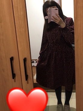 「ワンピース×スニーカー」｜「アイテム（財布/小物）」を使った、あーやさん（レディース・158cm）の春コーディネート