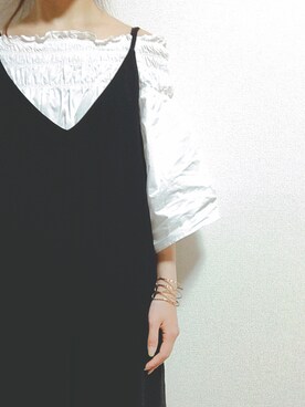 「Green　Parks（グリーンパークス）のアイテム（つなぎ/オールインワン）」を使った、roiさん（レディース・151cm）の春コーディネート