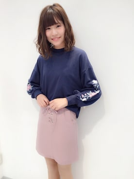 ま つ ゆ か ◡̈*さん（レディース・166cm）の冬コーディネート