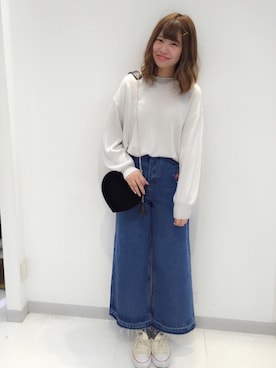 ま つ ゆ か ◡̈*さん（レディース・166cm）の冬コーディネート