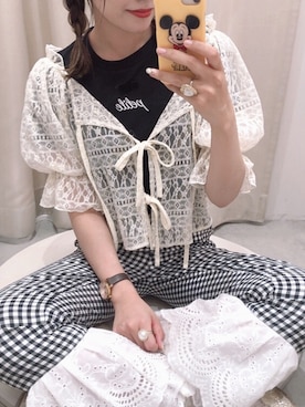 ま つ ゆ か ◡̈*さん（レディース・165cm）の夏コーディネート