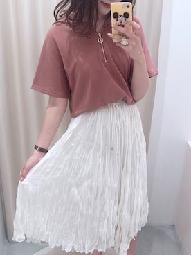 ま つ ゆ か ◡̈*さん（レディース・168cm）の夏コーディネート